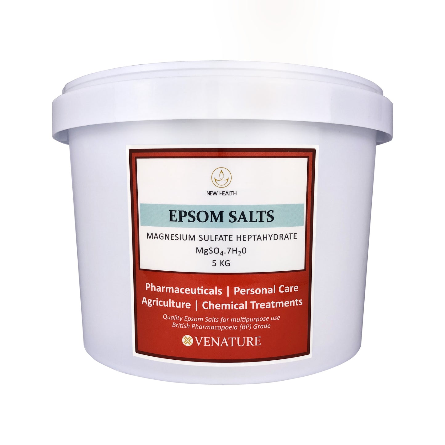 Epsom Salts (Magnesium Sulfate) - 5KG