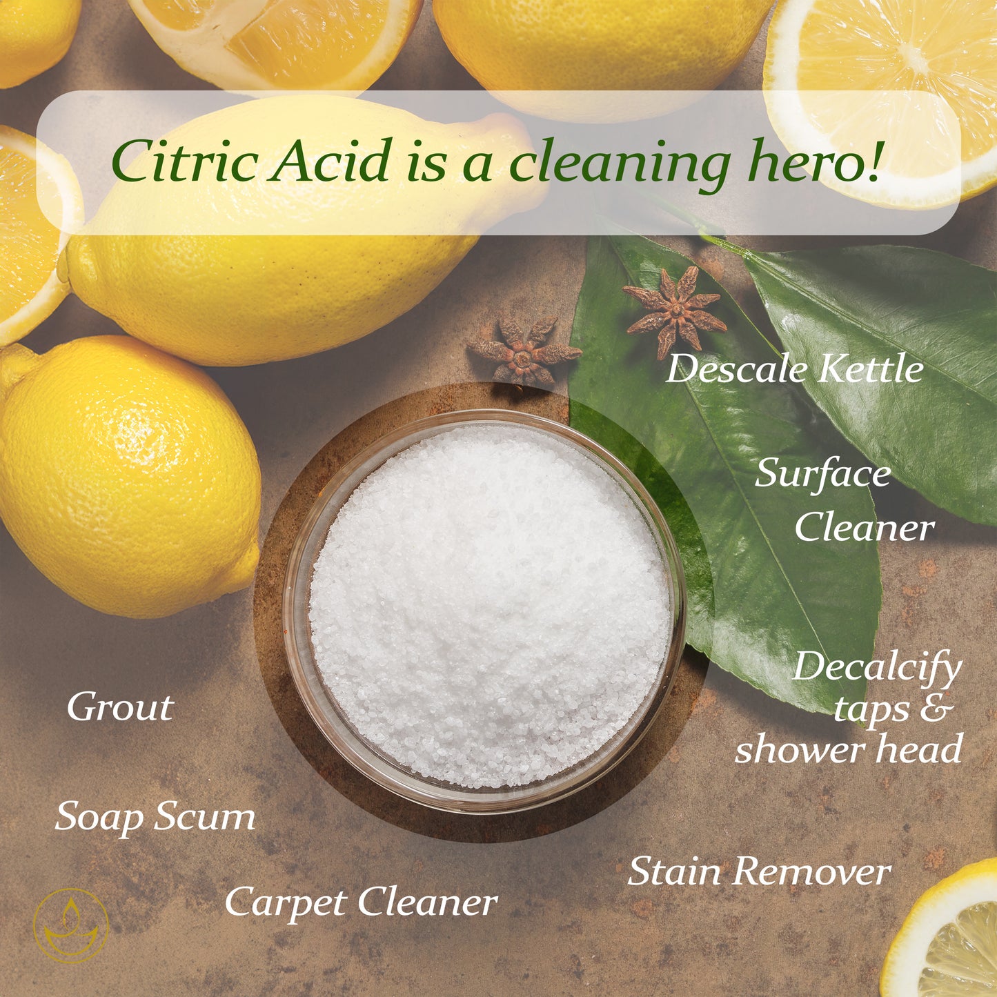 Citric Acid - Anhydrous - 1KG