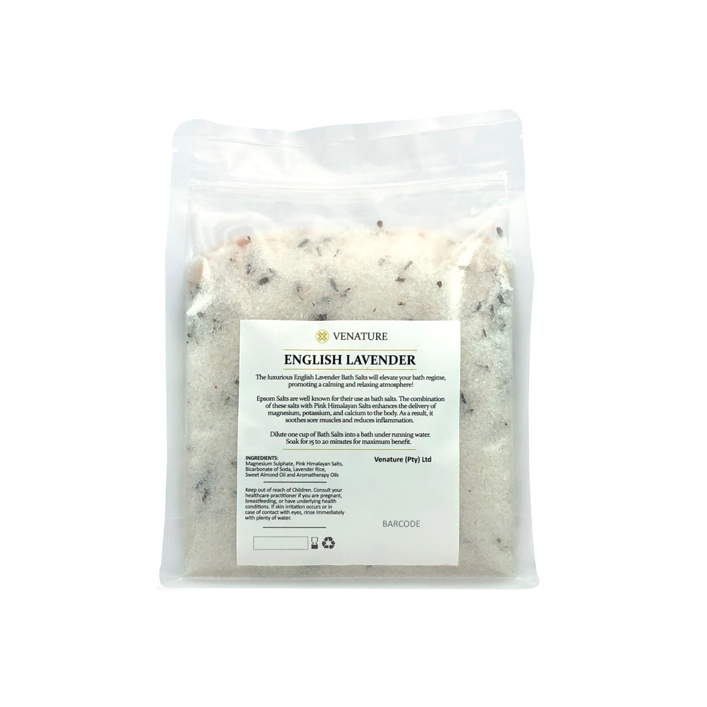 English Lavender Luxury Bath Salts (1KG)