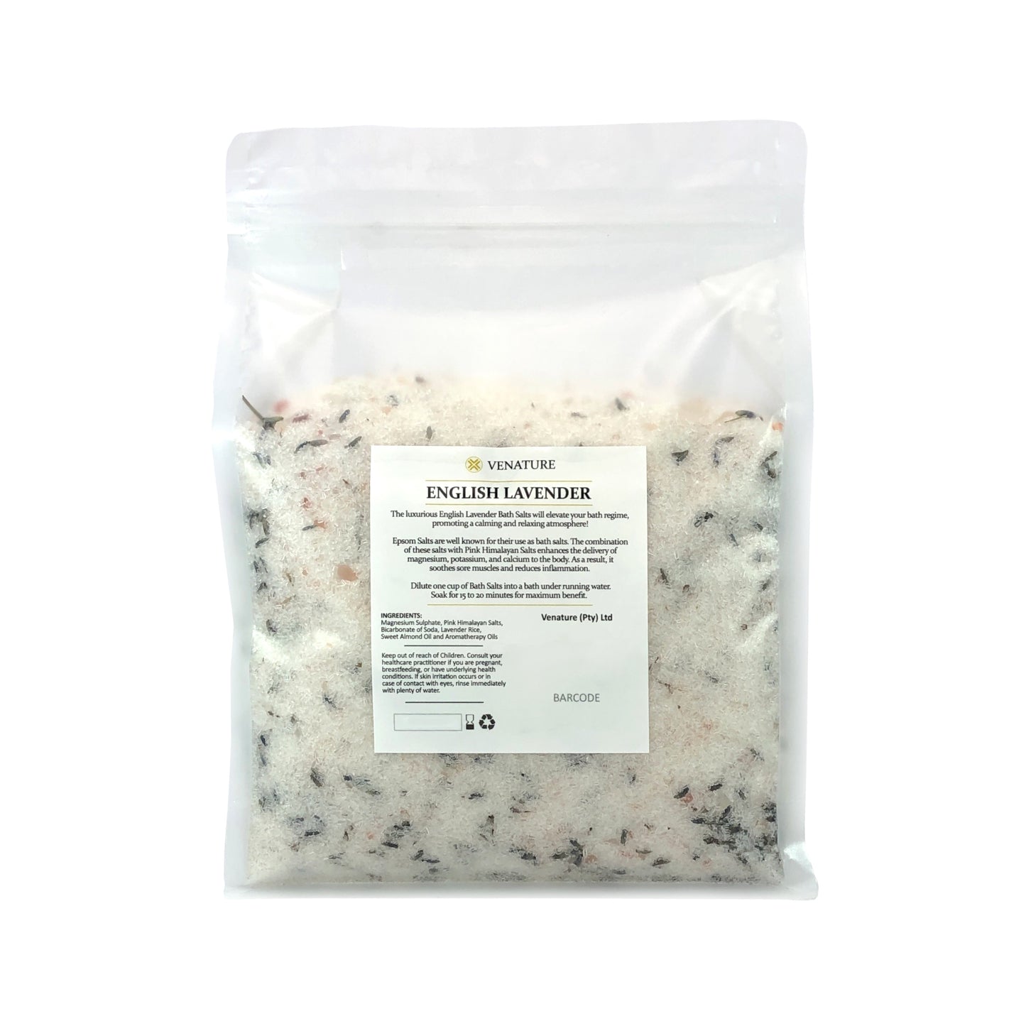 English Lavender Luxury Bath Salts (2KG)