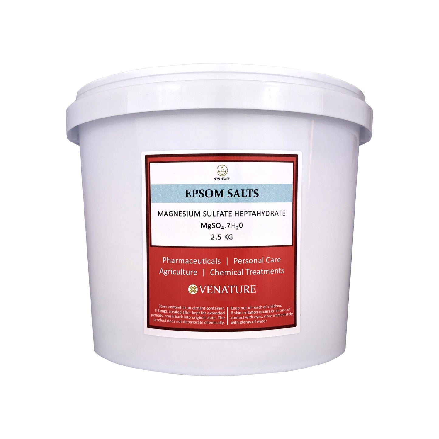 Epsom Salts (Magnesium Sulfate) - 2.5KG